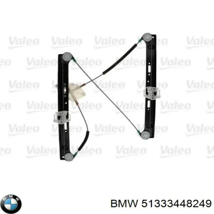 Склопідйомник передньої лівої двері 51333448249 BMW