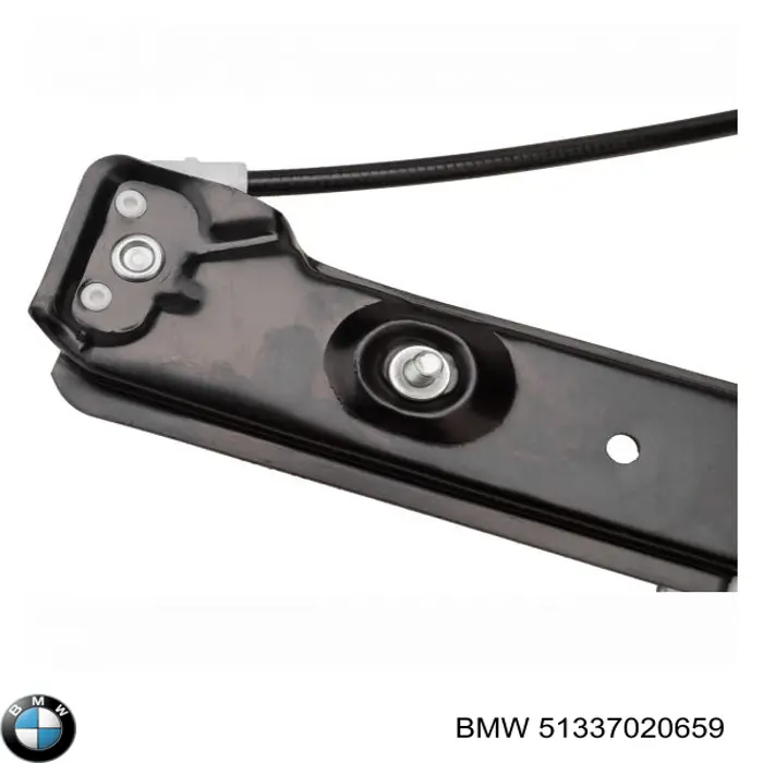 Механізм стеклопідйомника дверей передніх, лівих BMW 51337020659
