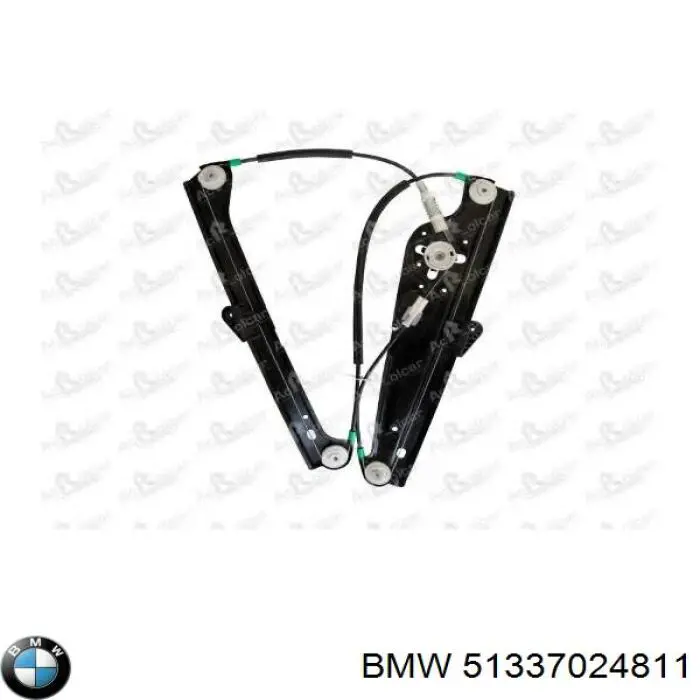 51337024811 BMW механізм склопідіймача двері передньої, лівої