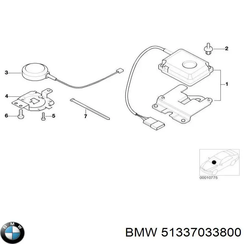 51337033800 BMW 