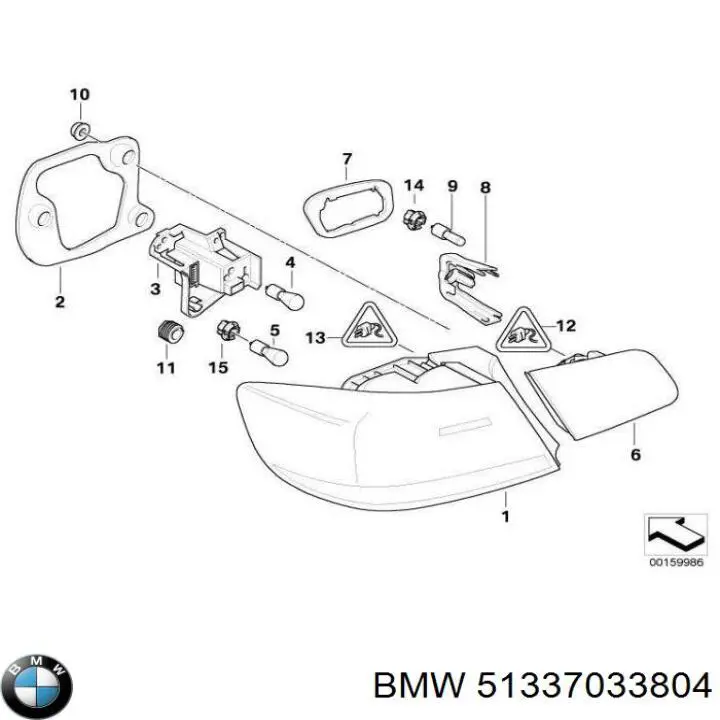 51337033804 BMW 