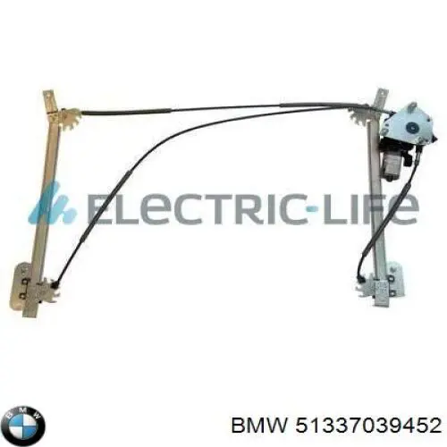 7200052 Kamoka Механізм склопідіймача дверей передніх, правих