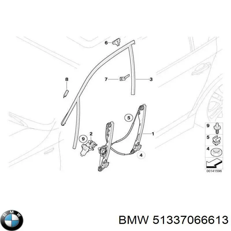  BMW 51337066613 ціна, від 31.04 USD