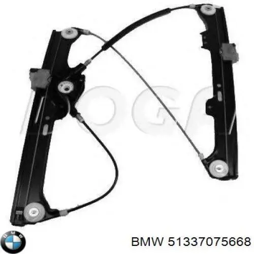 Купити 51337075668 BMW Механізм склопідіймача двері передньої, правої