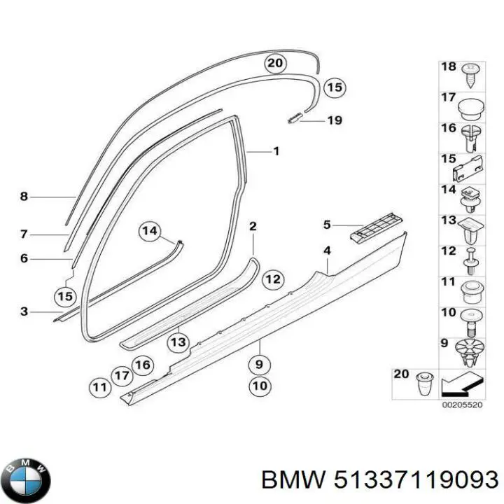 51337119093 BMW 