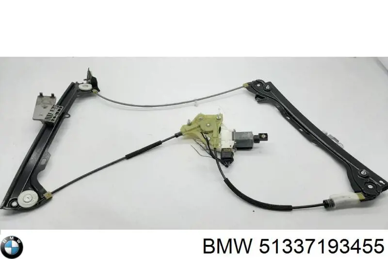 Механізм стеклопідйомника дверей передніх, лівих BMW 51337193455