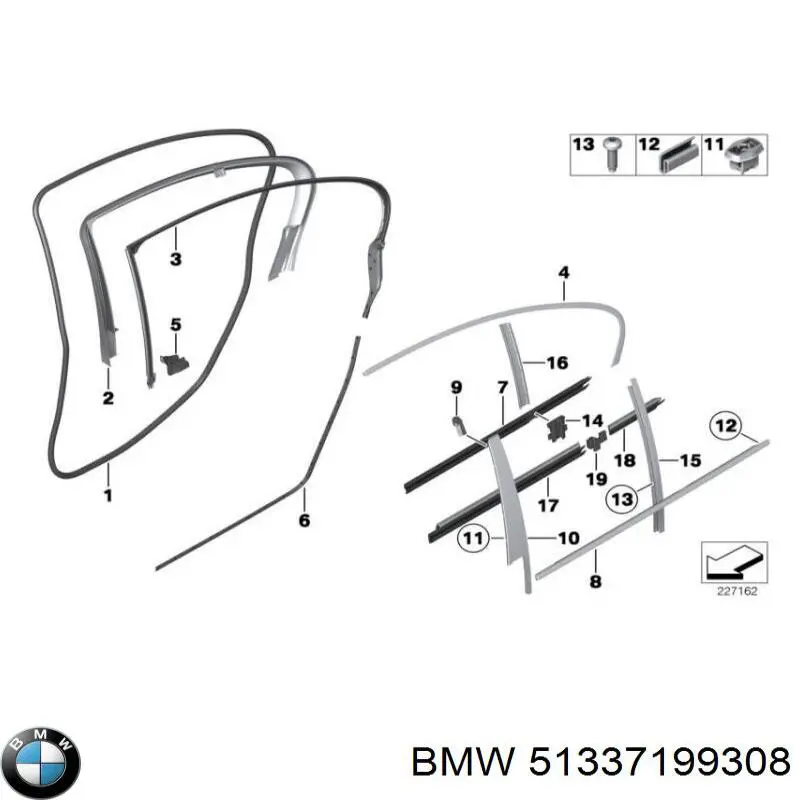  BMW 51337199308 ціна, від 3.39 USD