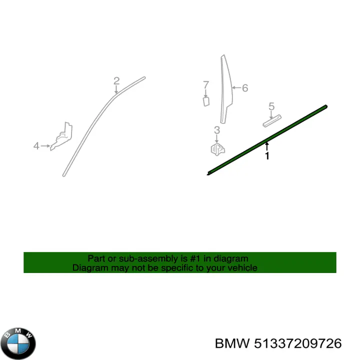  BMW 51337209726 ціна, від 11.29 USD