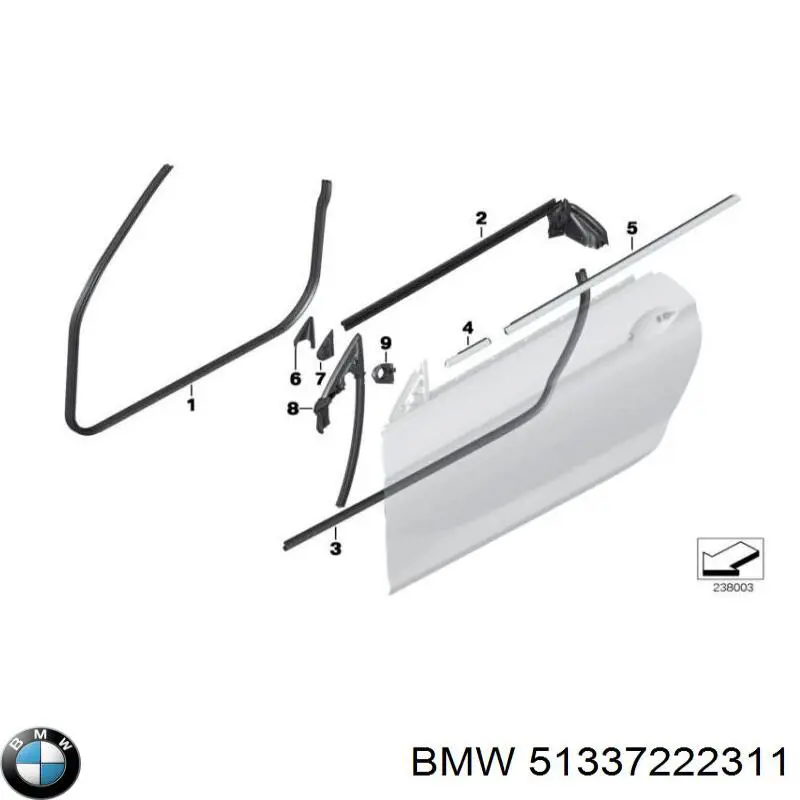 51337222311 BMW