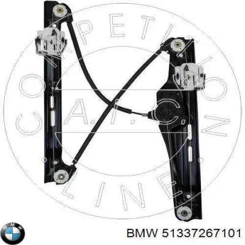 Підйомник механічний вітрового скла на BMW X3 (F25)