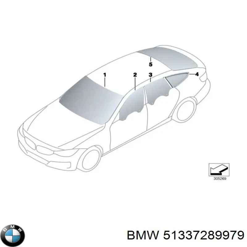  BMW 51337289979 ціна, від 31.67 USD