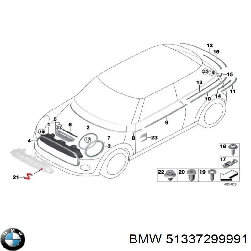  51337299991 BMW