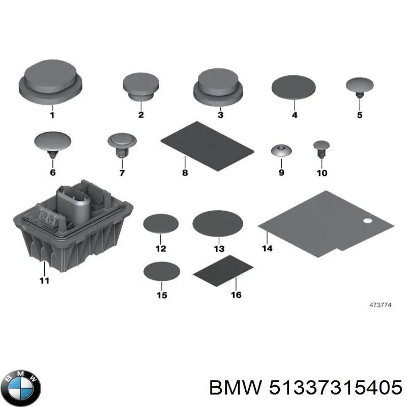 51337315405 BMW 