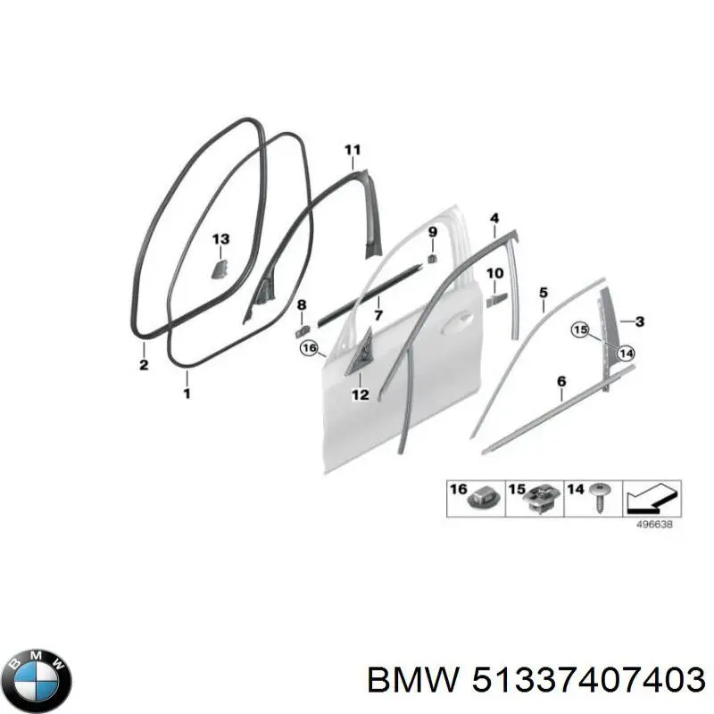  BMW 51337407403 ціна, від 44.34 USD