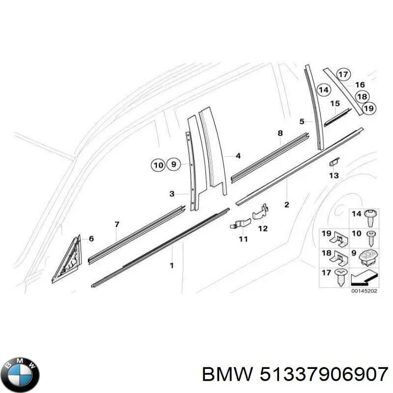  51337906907 BMW