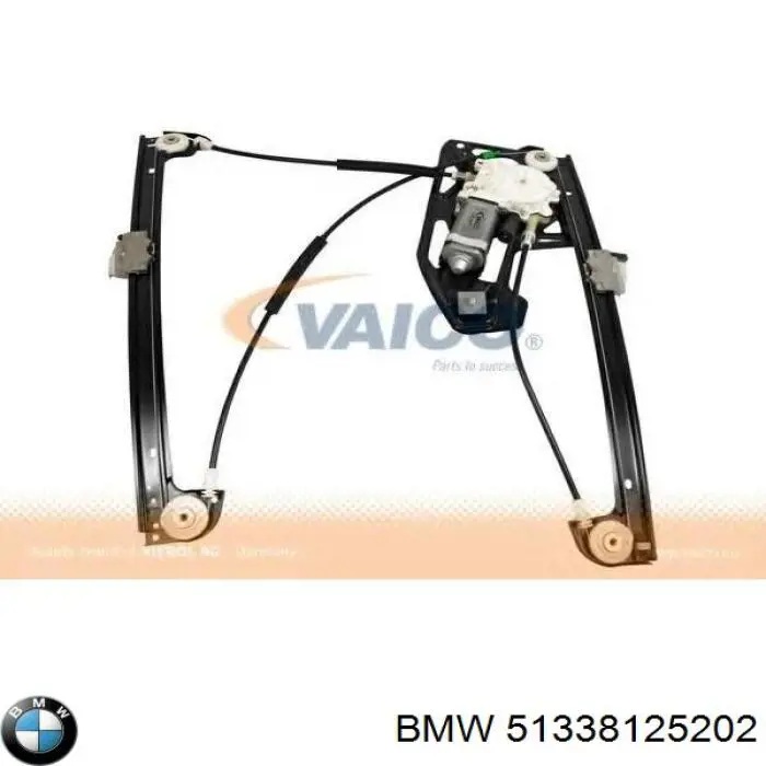 Механізм склопідіймача дверей передніх, правих на BMW 7 (E38)
