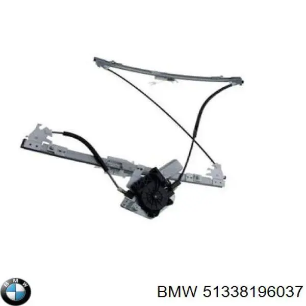 Склопідйомник з електродвигуном BMW 51330018129 ціна, від 24.36 USD