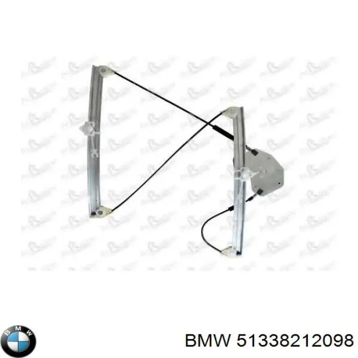 51338212098 BMW механізм склопідіймача двері передньої, правої