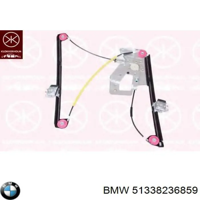 Купити 51338236859 BMW Механізм стеклопідйомника водійських дверей