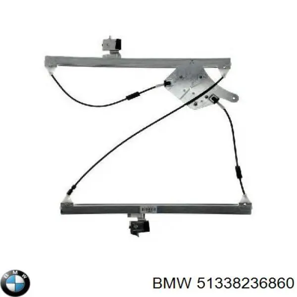 Механізм склопідіймача дверей передніх, правих BMW 51338236860 ціна, від 31.05 USD