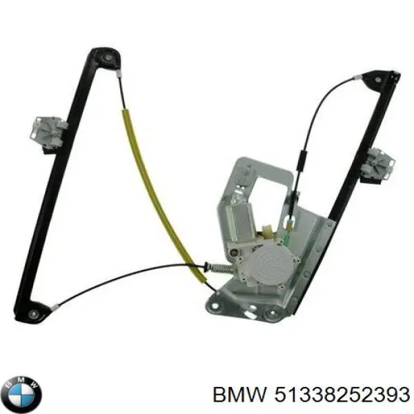 Склопідйомник передньої лівої двері 51338252393 BMW