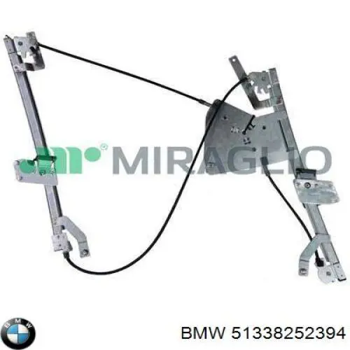 Купити 51338252394 BMW Механізм склопідіймача двері передньої, правої