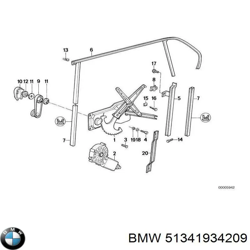  BMW 51348176587 ціна, від 16.61 USD