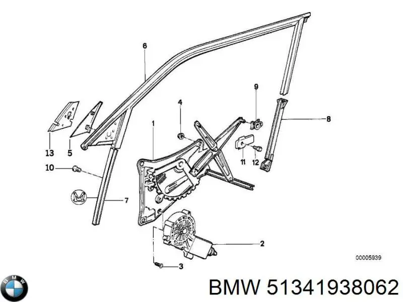  BMW 51341938062 ціна, від 42.71 USD