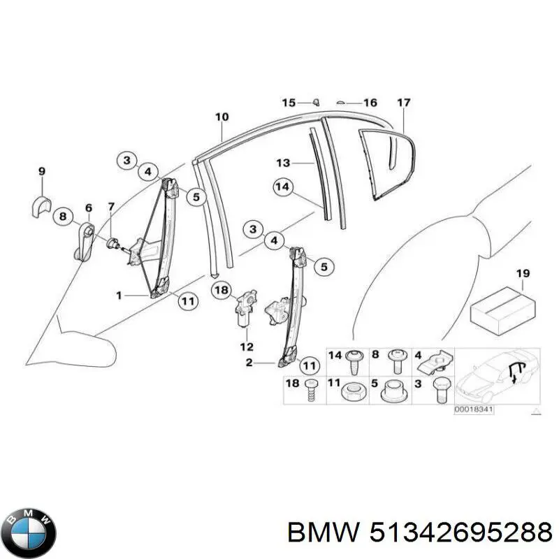  BMW 51342695288 ціна, від 19.75 USD