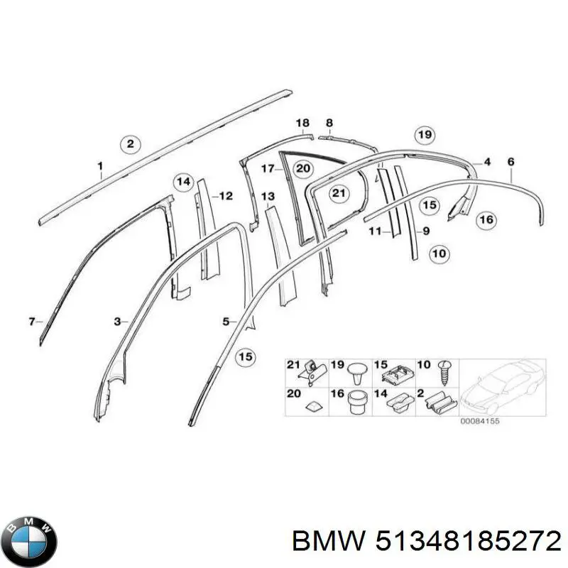  BMW 51348185272 ціна, від 76.99 USD