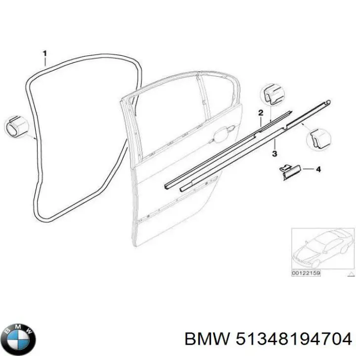  BMW 51348194704 ціна, від 34.66 USD
