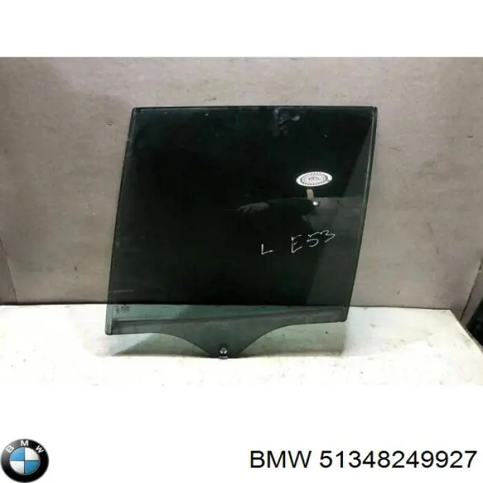 51348249927 BMW Скло задніх дверей, лівих