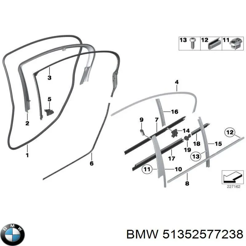  BMW 51357182296 ціна, від 5.56 USD