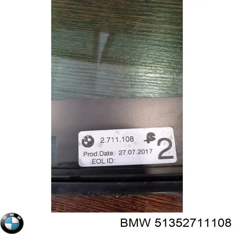 Задня кватирка права BMW 7381348 ціна, від 38.01 USD