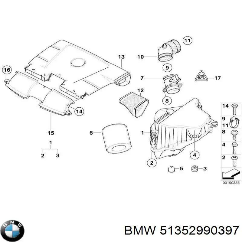 Скло-кватирка двері, задній, лівою BMW 51352990397 ціна, від 136.31 USD