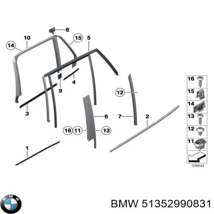 51352990831 BMW 