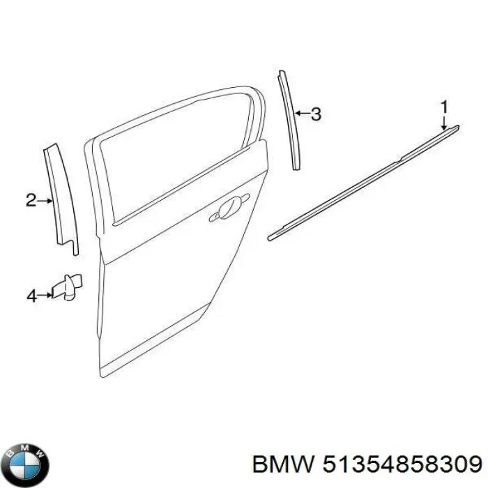 Купити 51354858309 BMW 