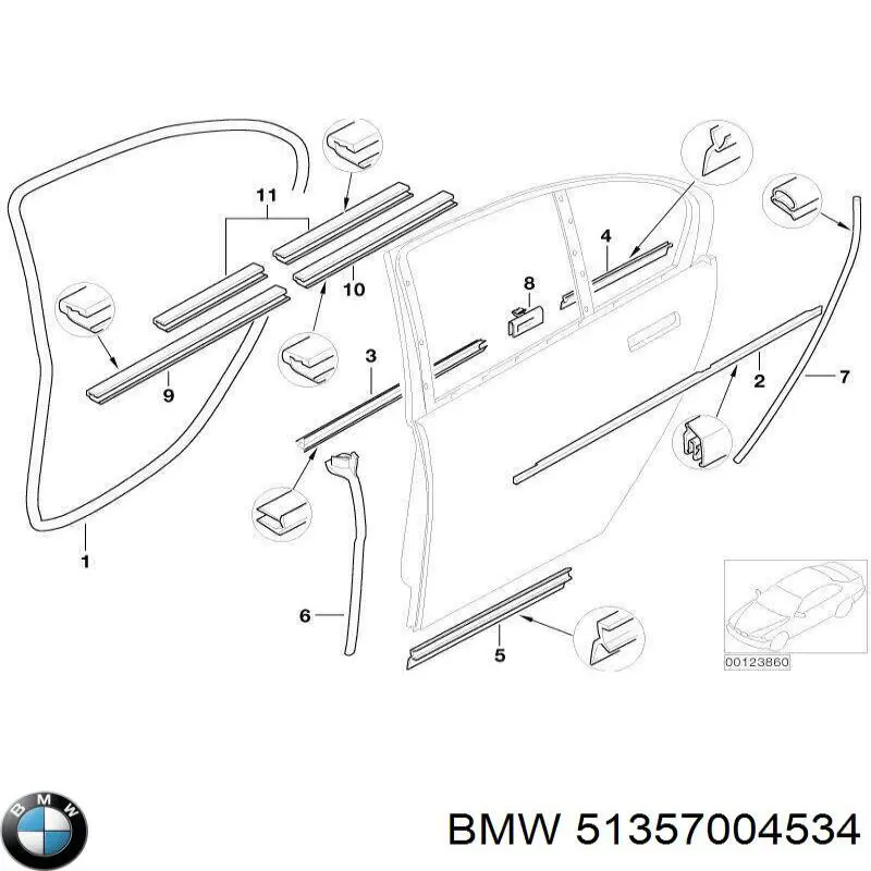 Купити 51357004534 BMW 