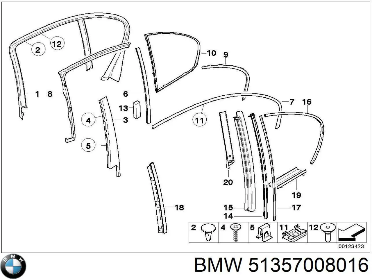 51357008016 BMW 