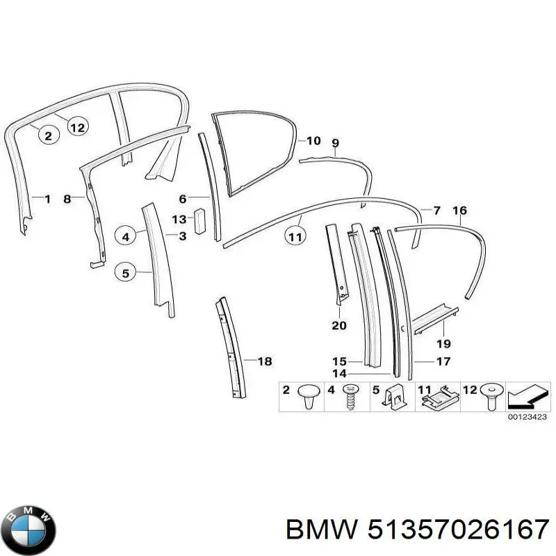 51357026167 BMW 
