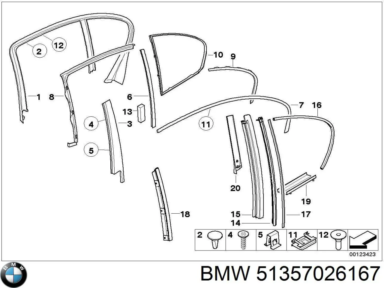 Купити 51357026167 BMW 