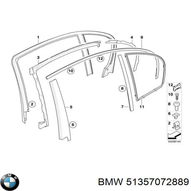 51357072889 BMW 