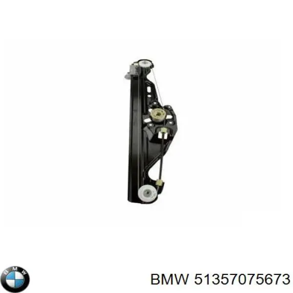 Механізм стеклопод'емника двері задньої, лівої BMW 51357075673 ціна, від 21.09 USD