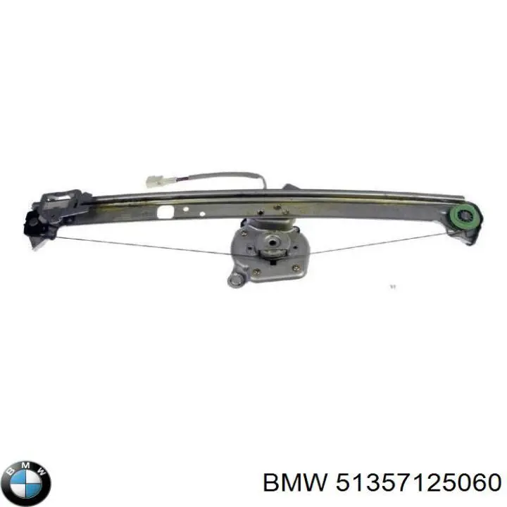 Механізм стеклопод'емника двері задньої, правої BMW 51357125060