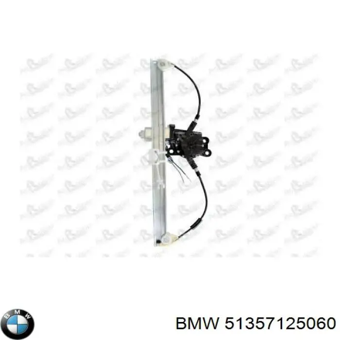 Купити 51357125060 BMW Механізм склопідіймача двері задньої, правої