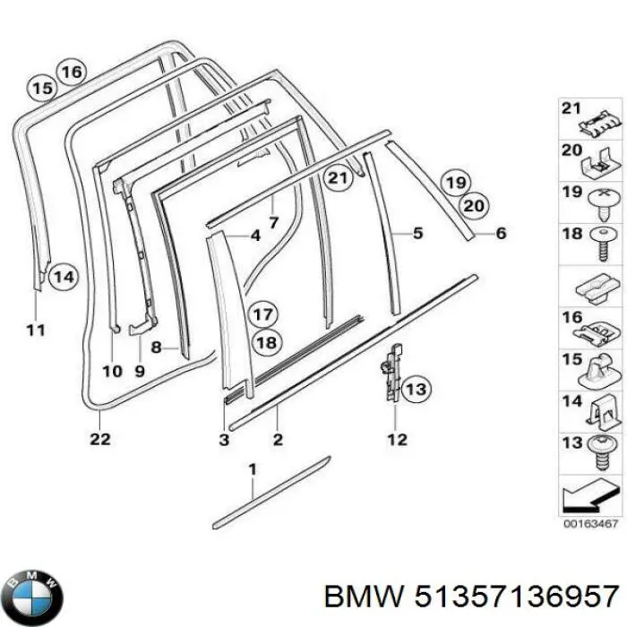 51357136957 BMW 