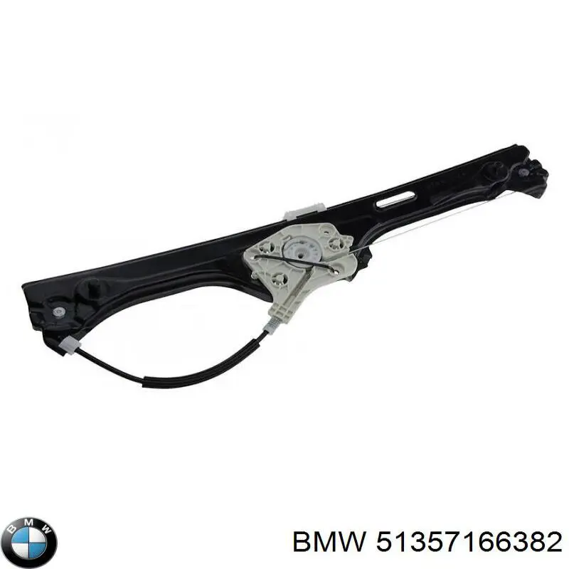 Механізм склопідйомника двері задньої, правої BMW 51357166382 ціна, від 12.70 USD
