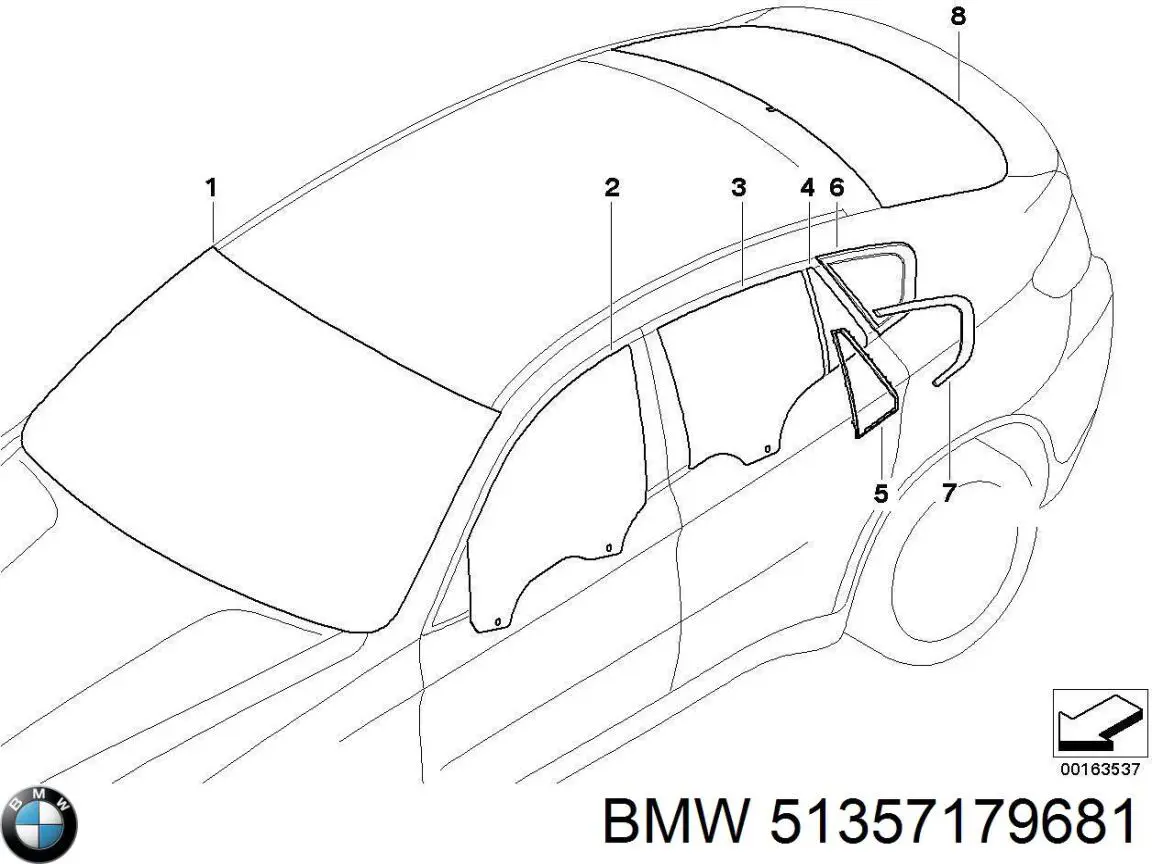  BMW 51357179681 ціна, від 18.81 USD