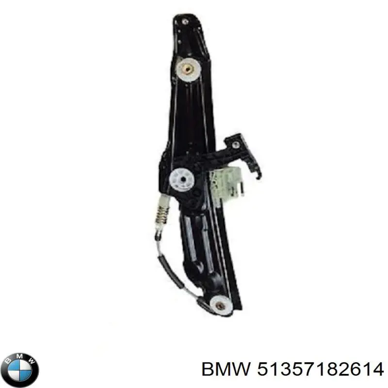 Механізм склопідйомника двері задньої, правої BMW 51357182614 ціна, від 8.56 USD