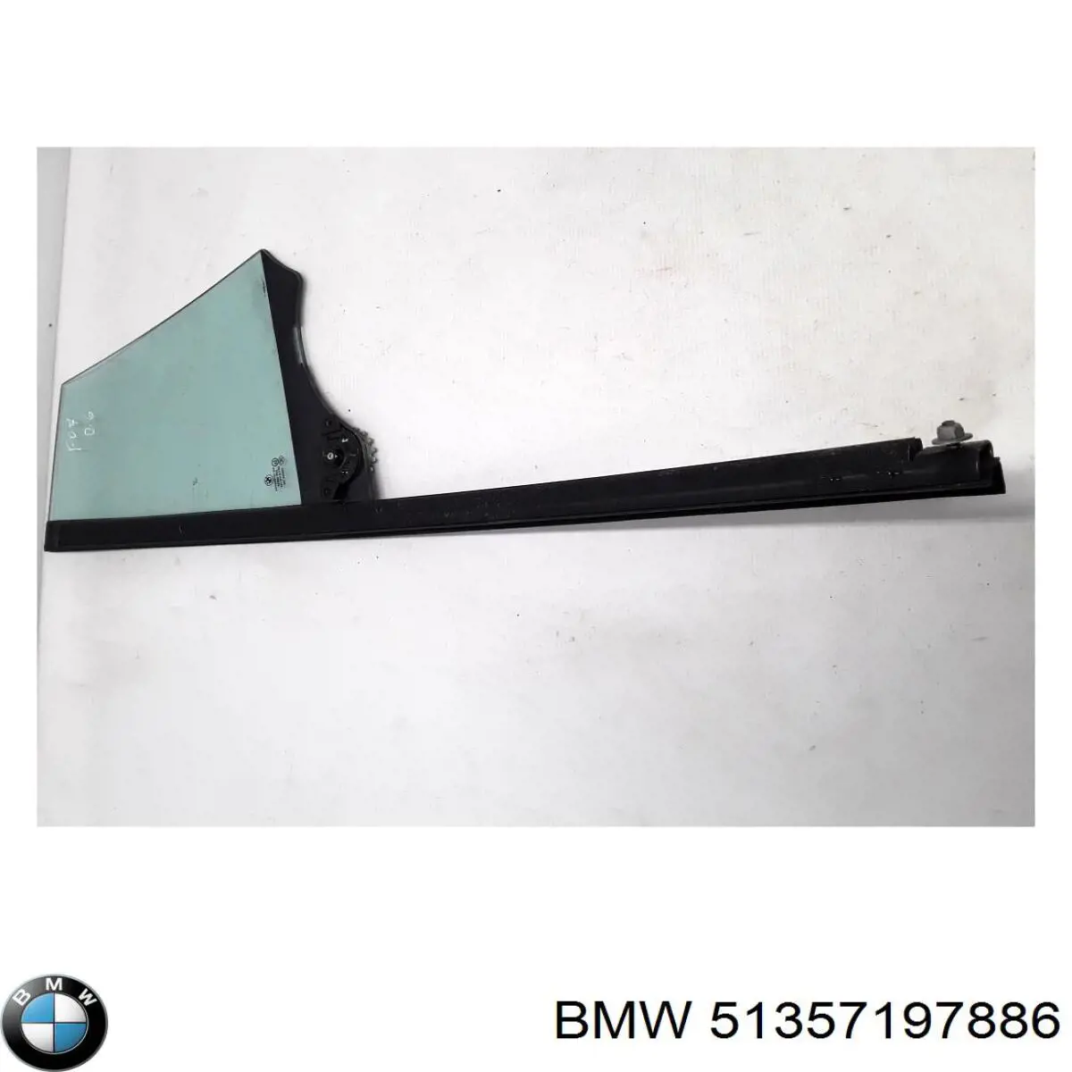 51357197886 BMW Скло кутове дверей задніх